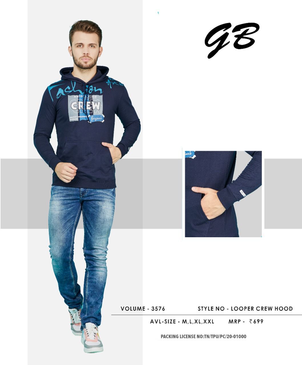 Gb Vol 3576 Full Sleeves Latest Mens Tshirts Catalog Lowest Price