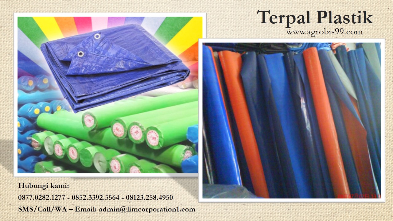 Distributor Terpal Plastik A3, A5, A8, A12, dan A15 Harga 