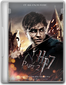 Capa Harry Potter 7: Parte 2   DVDRip RMVB   Legendado