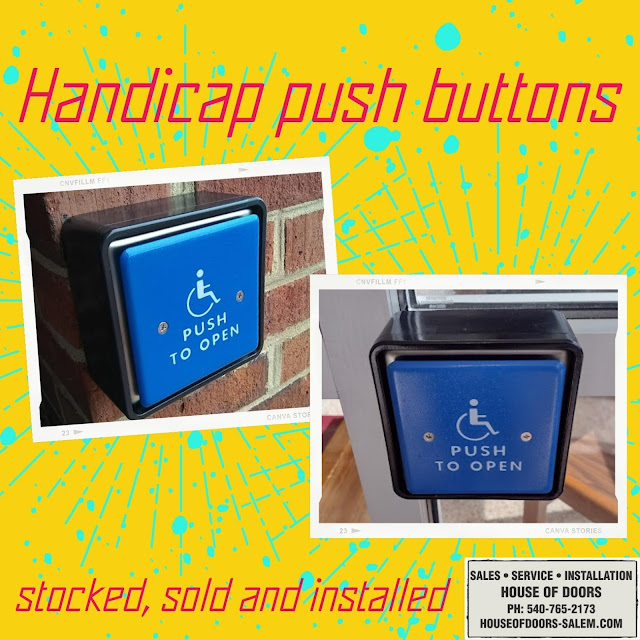 handicap door button