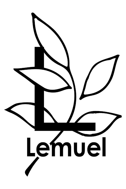 Lemuel Black and White Logo