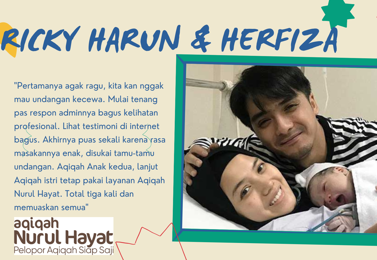 Testimoni dari Ricky Harun