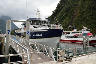 Real Journey's M.V. Sinbad on Milford Sound