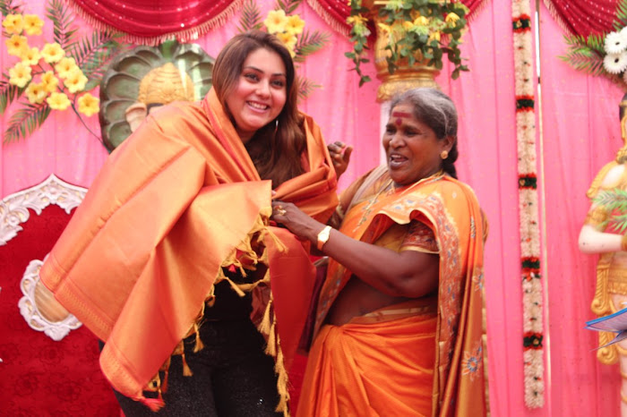 namitha at js paradise family marriage hall launch photo gallery