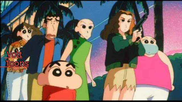 Shin Chan Movie 5 in Dark Tama Tama Thrilling Chase  [1997] Hindi  Full  Movie Download Hindi 360p |  480p | 720p   HD