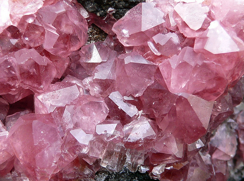 Cristal Rose quartz bruto