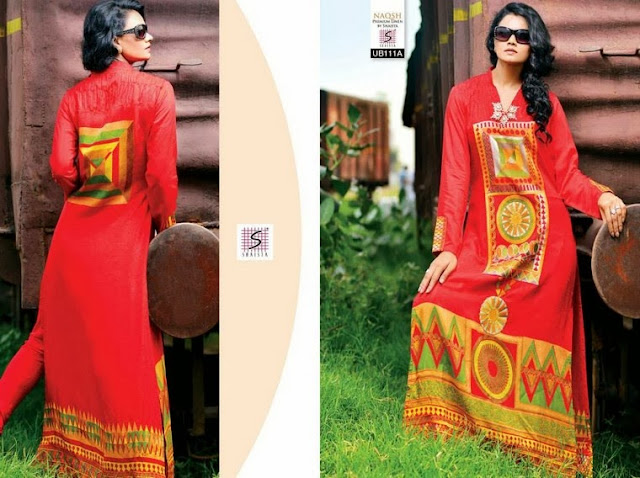 Naqash By Shaista Linen Collection 2013-04