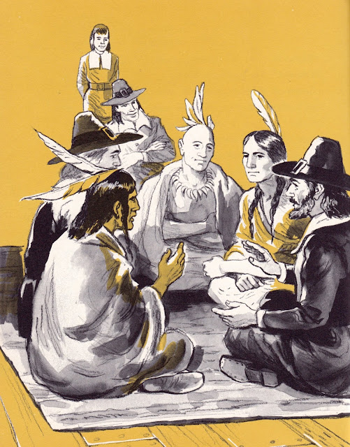 "Thanksgiving: A Holiday Book" by Lee Wyndam, illustrated by Hazel Hoecker (1963)