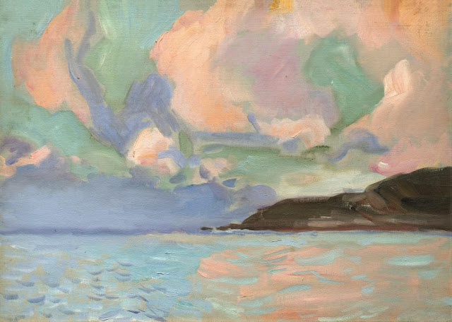 Rompeolas de San Sebastián nublado, Joaquín Sorolla y  Bastida, Rompeolas de San Sebastián, Joaquín Sorolla, Paisajes de Joaquín Sorolla, Impresionismo Valenciano, Joaquín Sorolla Bastida