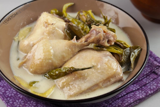 keto coconut milk braised chicken