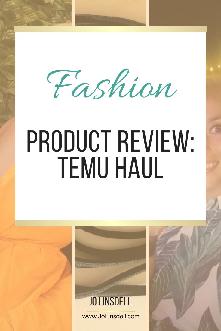 Product Review Temu Haul