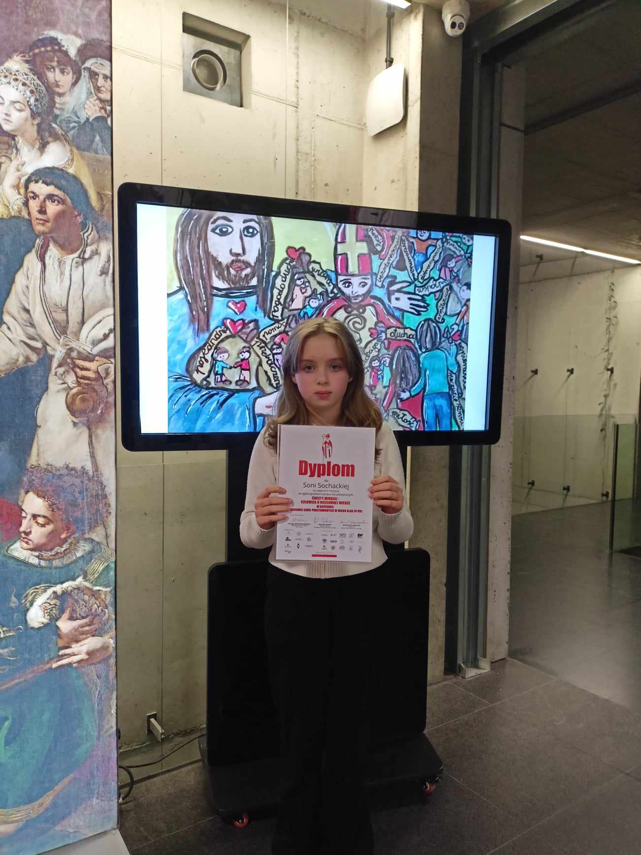 Sonia Sochacka ze Szkoły Podstawowej nr 2 w Kolbuszowej zdobyła drugie miejsce w ogólnopolskim konkursie plastycznym - zdjęcie nr 2. 