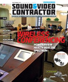 Sound & Video Contractor - September 2011 | ISSN 0741-1715 | TRUE PDF | Mensile | Professionisti | Audio | Home Entertainment | Sicurezza | Tecnologia
Sound & Video Contractor has provided solutions to real-life systems contracting and installation challenges. It is the only magazine in the sound and video contract industry that provides in-depth applications and business-related information covering the spectrum of the contracting industry: commercial sound, security, home theater, automation, control systems and video presentation.