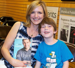 Picture of Roger Fishman's wife Courtney Thorne-Smith & their son Jacob