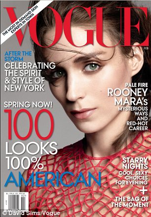 Rooney Mara Covers US Vogue February 2013