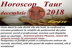 Horoscop Taur decembrie 2018