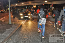 Critical Mass Hamburg, 27.09.2013