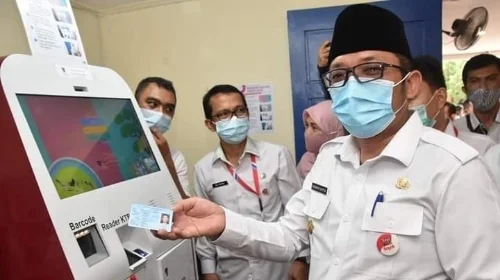 Terus Berinovasi, Wawako Hendri Septa Resmikan Mesin ADM.