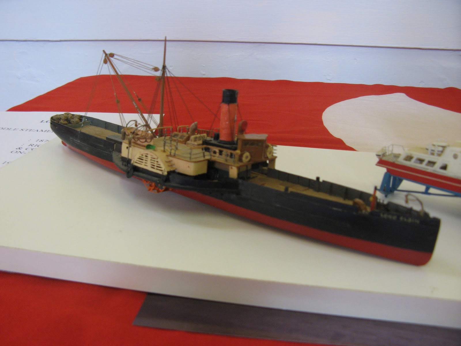 Psps Red Funnel 150 Model Exhibition
