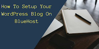 how to setp your word press blog on BlueHost