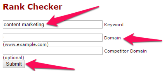 rank checker