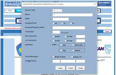 Aplikasi Excel Jenis dan Macam Format Surat Dinas