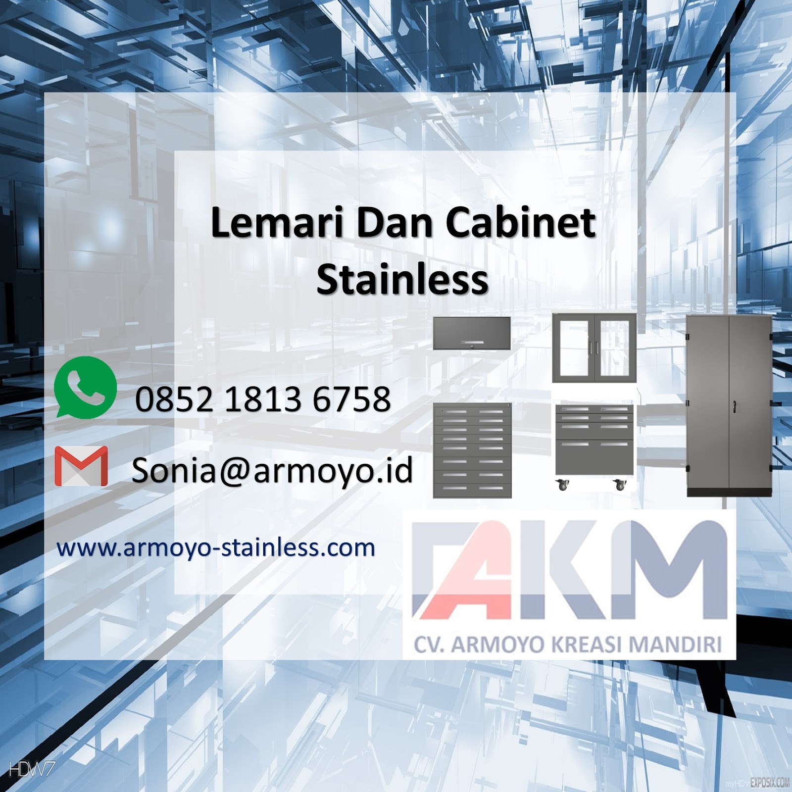  lemari  stainless Armoyo Stainless Steel Indonesia