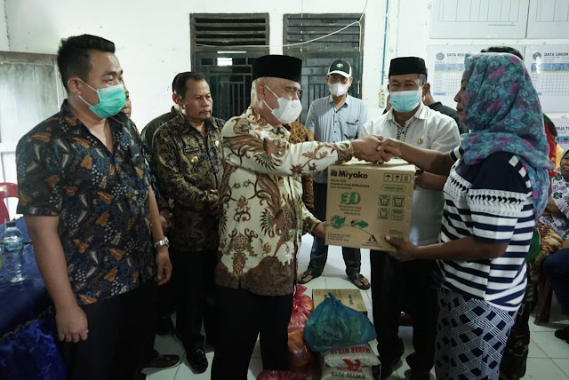 Pemkab Asahan Kembali Menyalurkan Bantuan kepada Korban Kebakaran Warga Sei Apung Jaya