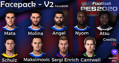 PES 2020 Facepack V2 by Farouk