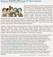 Kerjasama BPSDMPK-PMP - PT Telkom untuk Padamu Negeri