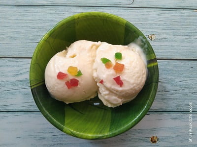 Homemade Vanilla Ice-Cream Recipe In Hindi