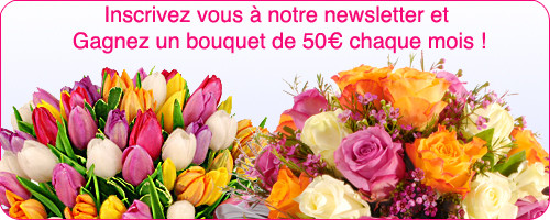 Jeu concours Arena Fleurs: un bouquet de fleurs chaque mois à gagner