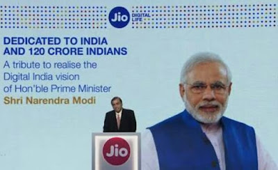 Reliance, Jio, 4G Service Company, PM Modi, Prime Minister India, Narendra Modi, Mukesh Ambani