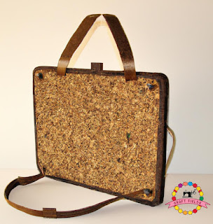 Handcrafted cork bag