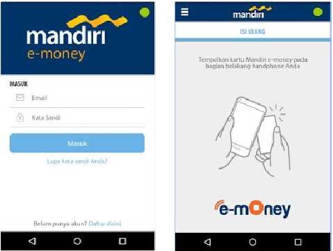 cara top up e maoney mandiri melalui aplikasi