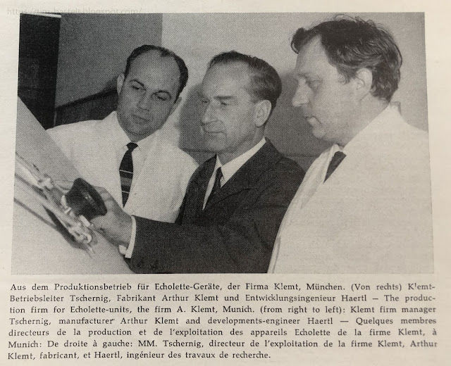 Der Mann hinter der Technik: Arthur Klemt (Mitte)