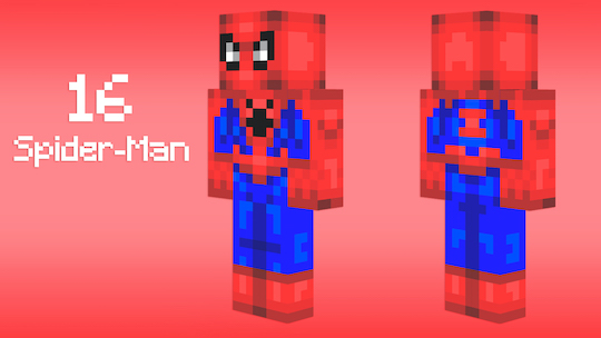 minecraft skins spider man