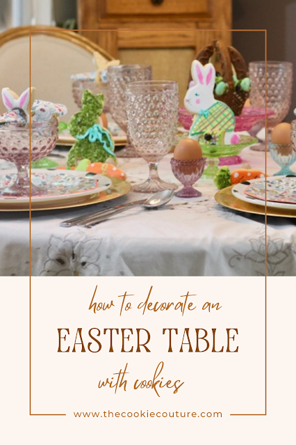 Elevate Your Easter Table with DIY Decorated Cookies: Fun and Personal Touches Easter table, tablescapes, Table decor, Easter table decor, decorated cookies blogs, easy cookie decorating, Easter cookies