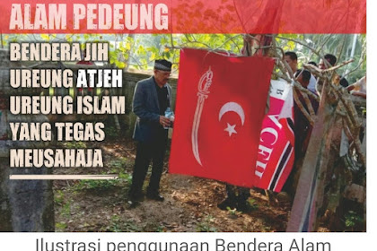 MPU Bireuen: Bendera Alam Peudeung Ka Pah Keu Simbol Bendera Aceh