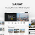 Sanat Industry Elementor HTML Template 