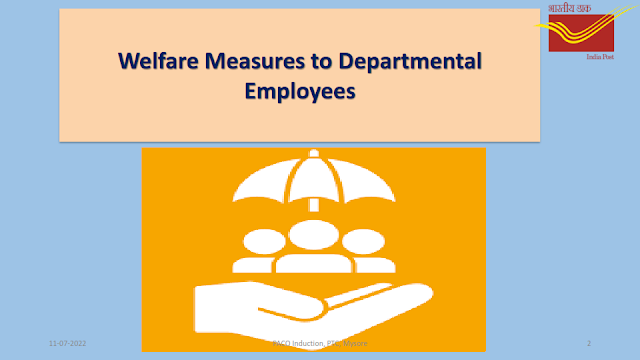 Welfare Measures to Central Government Employees