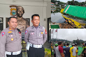 Truk Pengangkut Kontainer SPIL Terjun ke Kolam Makale di Tator, Sopir Selamat