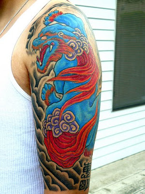 Best Colouring Japanese Tattoo