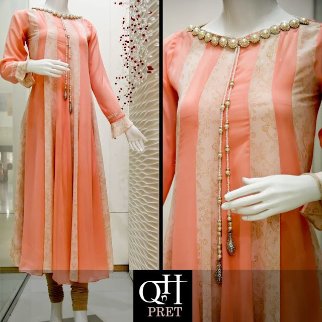 QNH Winter Wear Long Shirt Collection 2013-14 For Women & Girl