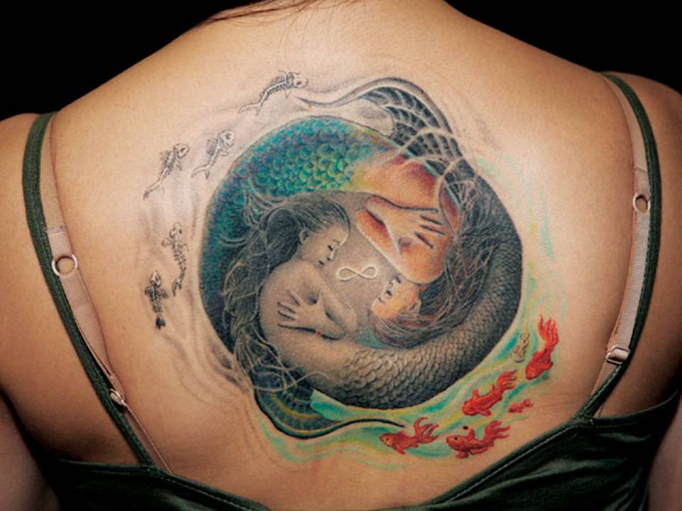 Infinity Tattoo Designs: Mermaid Tattoos
