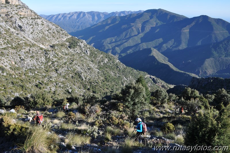 Subida al torrecilla por el Paso del Cristiano