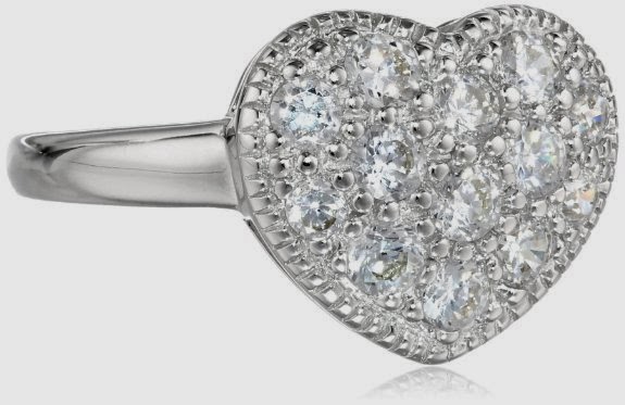 Diamond Heart Ring