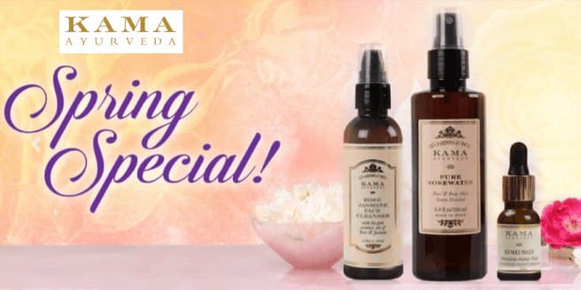 Wake up to Glowing and hydrated skin with Kama Ayurveda products