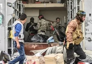 Turkish Army, Allied "Militants" Exit Center of Afrin