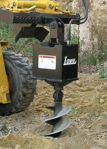 Skid Steer Auger Attachment1